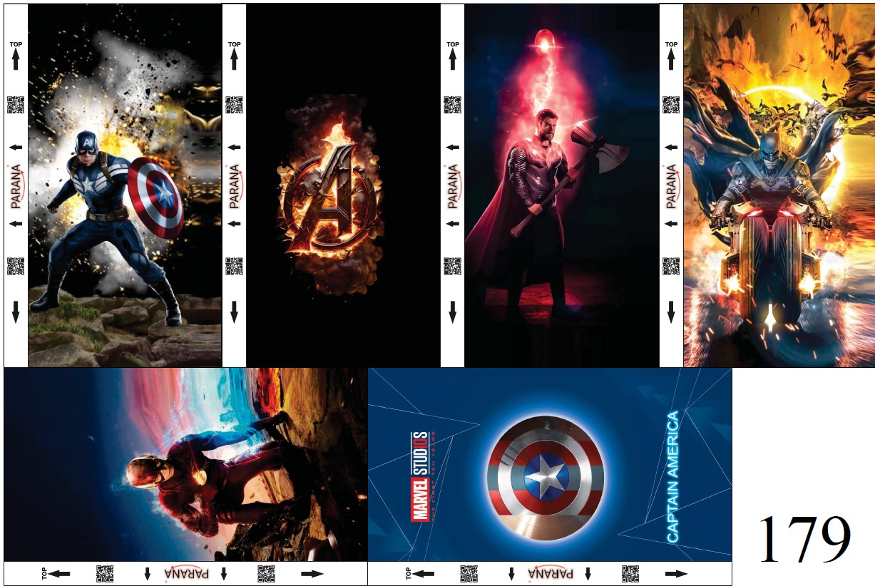 3D CARD PARANA PREMIUM BACK SKINS (MIX DESIGNS) - Image 16