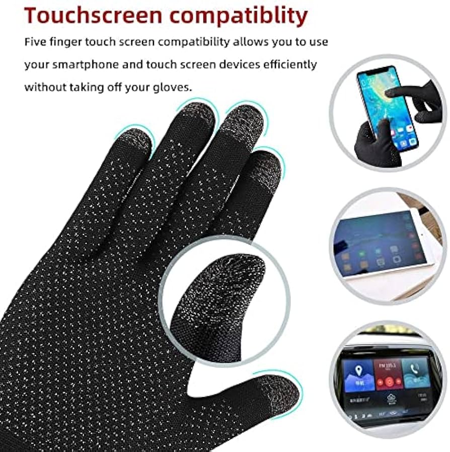 Gaming Gloves 🧤 Hand Gloves Highly Sensitive Touch Finger - Image 2