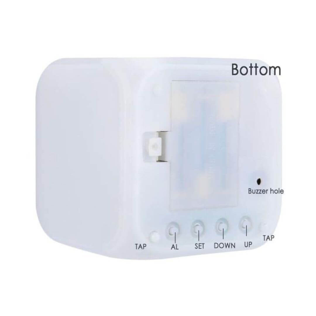 Colourful Cube Digital Clock Alarm Clock 7 LED Color Digital Display - Image 6