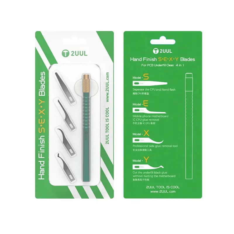 2UUL 4in1 SCRAPING BLADES SET