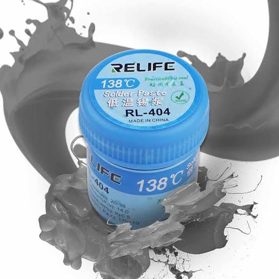 RELIFE RL-404 LOW TEMPERATURE SOLDERING PPD PASTE - 138°C