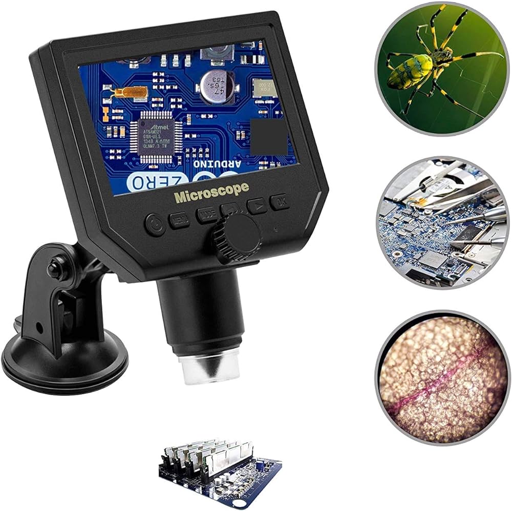 PORTABLE LCD DIGITAL MICROSCOPE