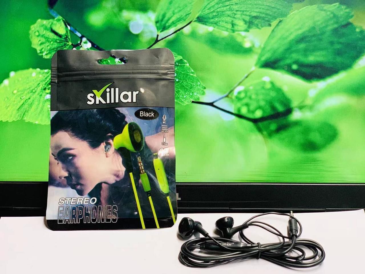 SKILLAR BLACK STERIO EARPHONE
