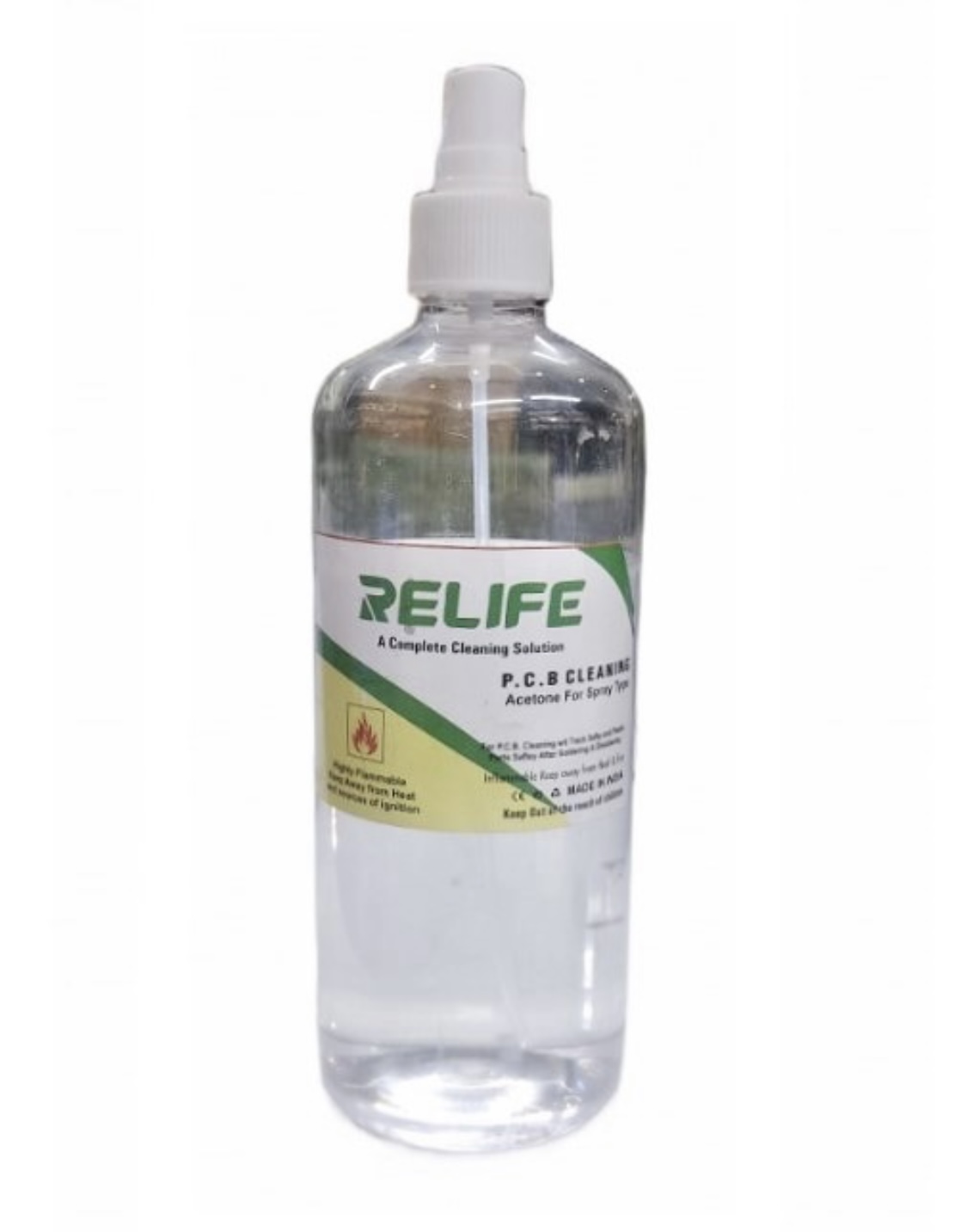 RELIFE PCB ACETONE SPRAY PCB CLEANING