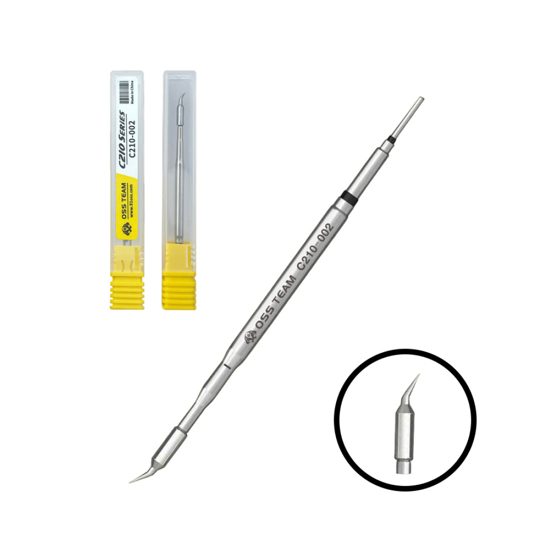 C210-002 SERIES CURVED SOLDERING TIP/ IRON BIT