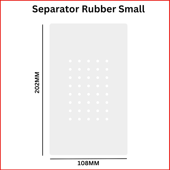 Separator Rubber Small