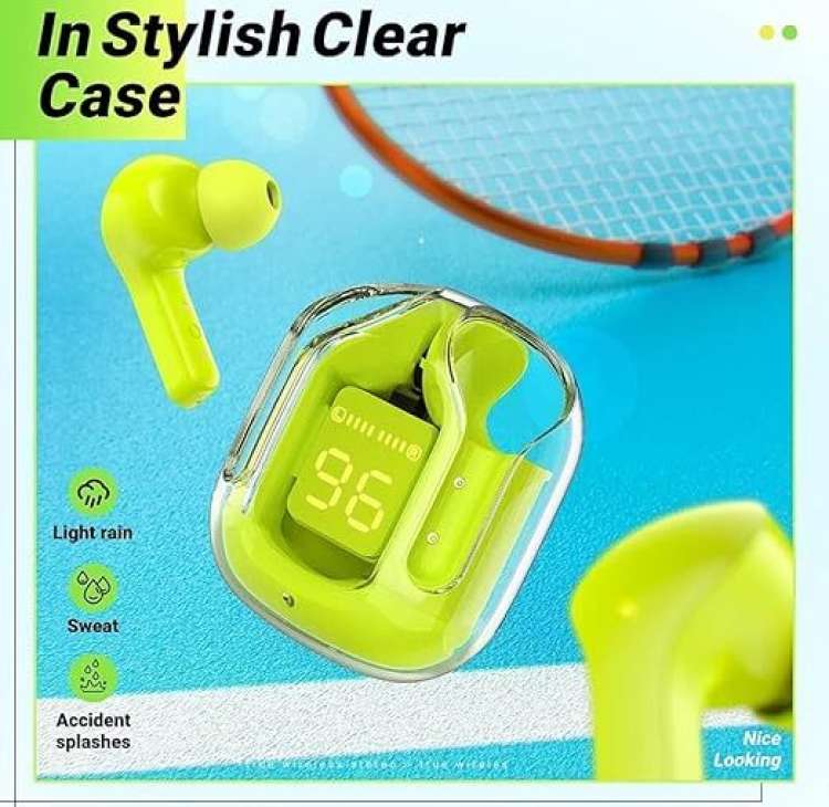 Air31 Wireless Colourful Transparent Earbuds