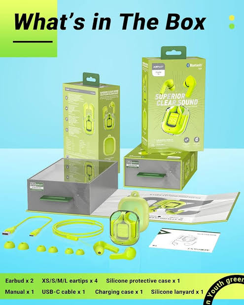 Transparent Superior T6 Wireless Earbuds