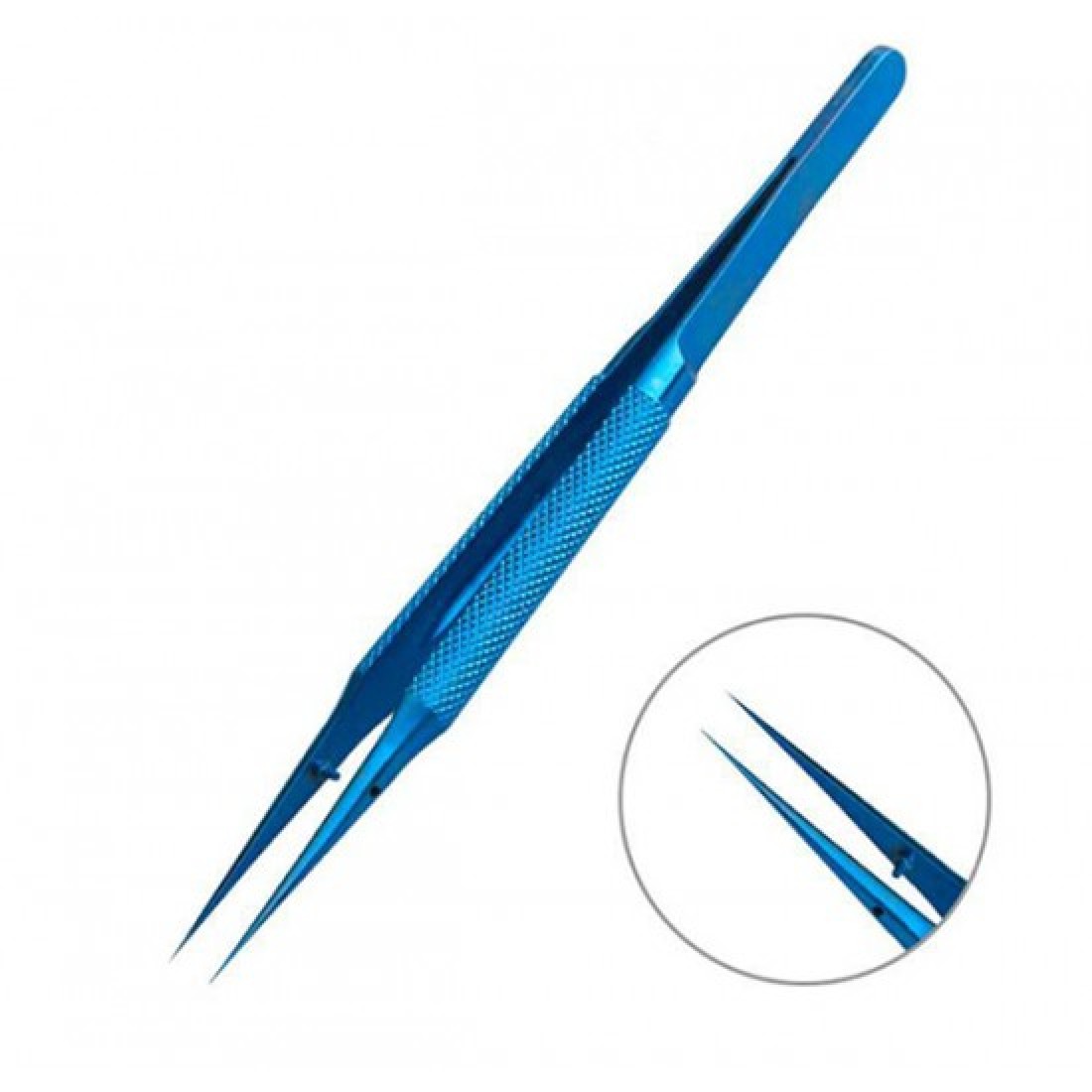 HEAVY TITANIUM STRAIGHT TWEEZER FOR IC WORK