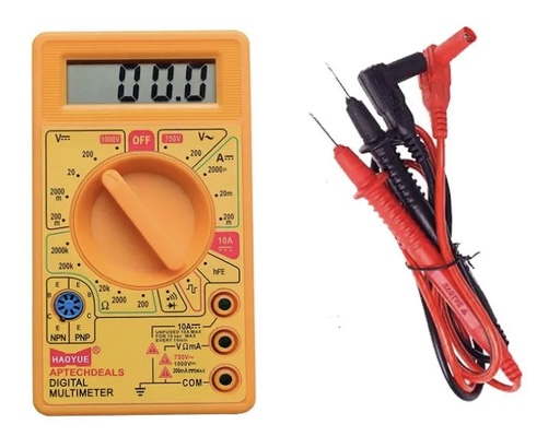 Digital Multimeter LCD AC DC Measuring Voltage Current