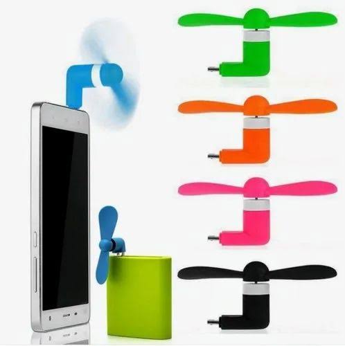 V8 Micro USB Mobile Fan V8 OTG Fan For Smartphone