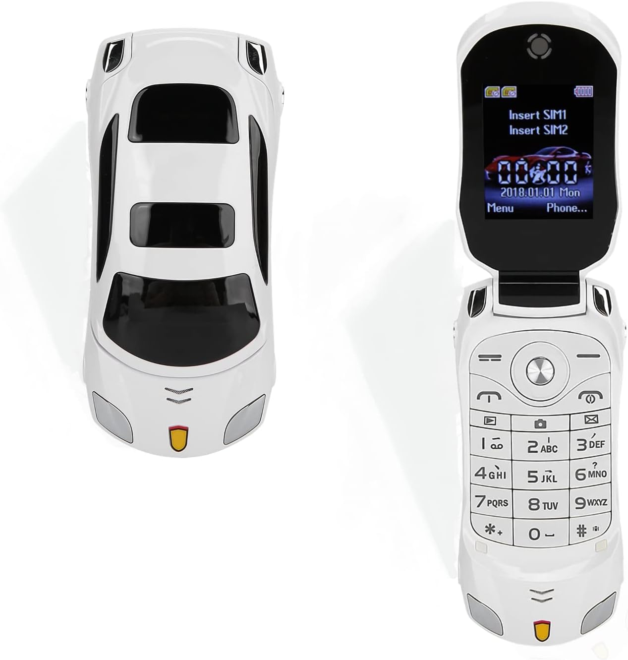 CAR SHAPE KEYPAD PHONE