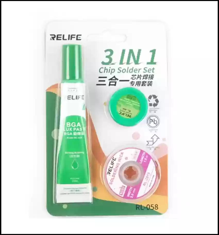 RELIFE 3 IN 1 CHIP SOLDER SET