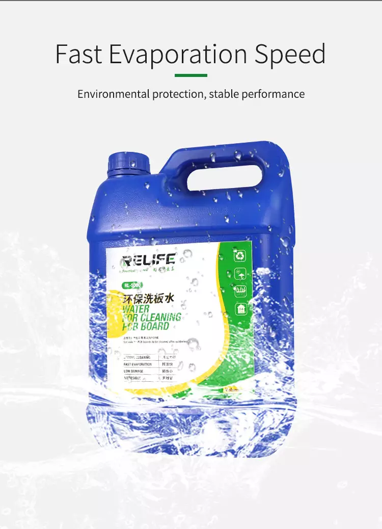 RELIFE RL--5000 WATER FOR CLEANING PCB BOARD