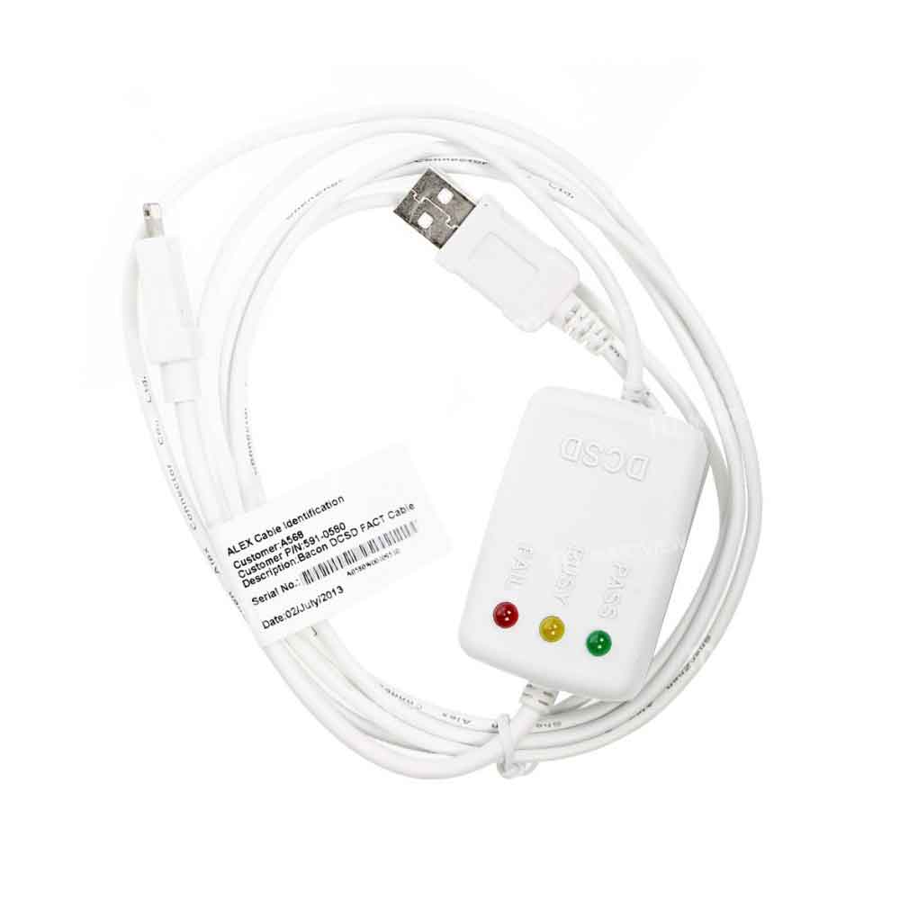 ORIGNAL DCSD ALEX CABLE ENGINEERING SERIAL PORT CABLE