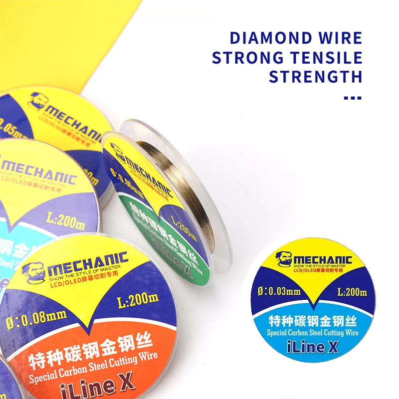 MECHENIC I LINE LCD/ OLED SCREEN SEPARATION CUTTING WIRE 0.03MM