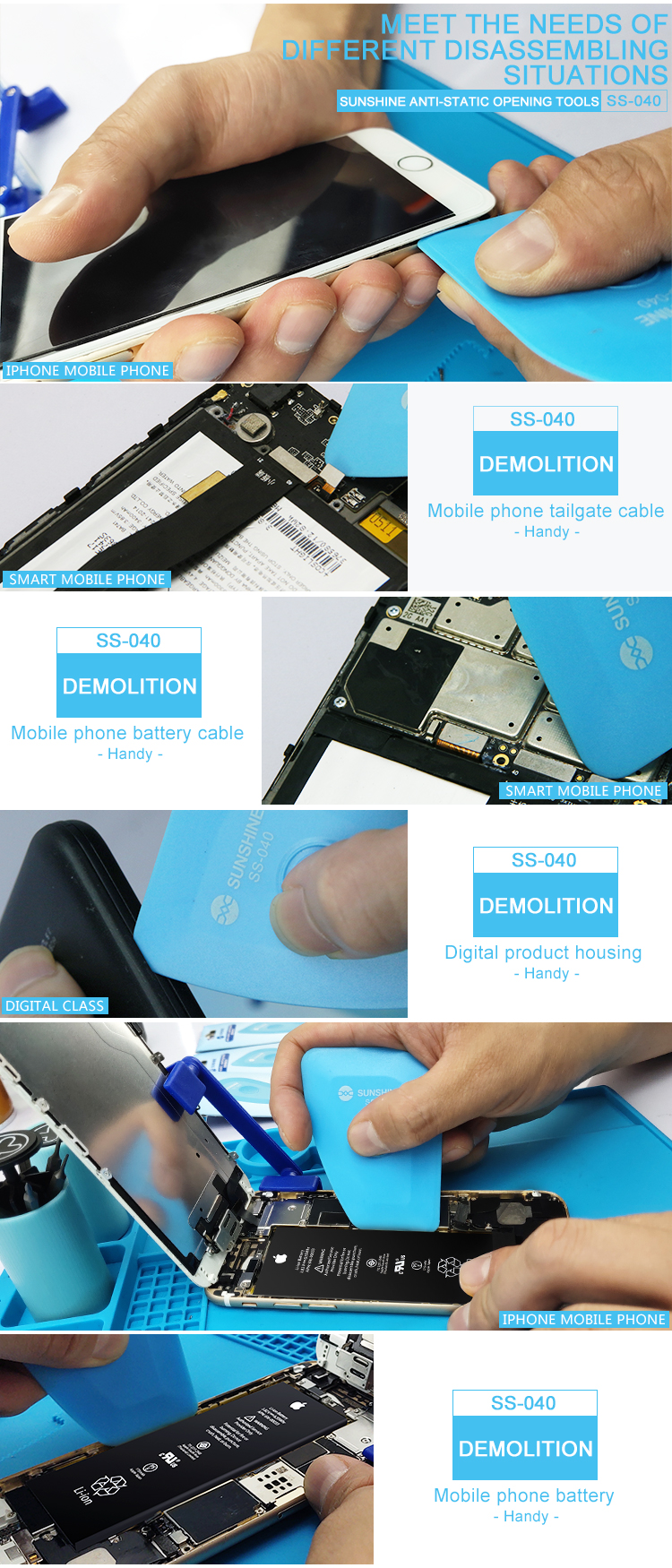 SUNSHINE SS 040 OPENING TOOL