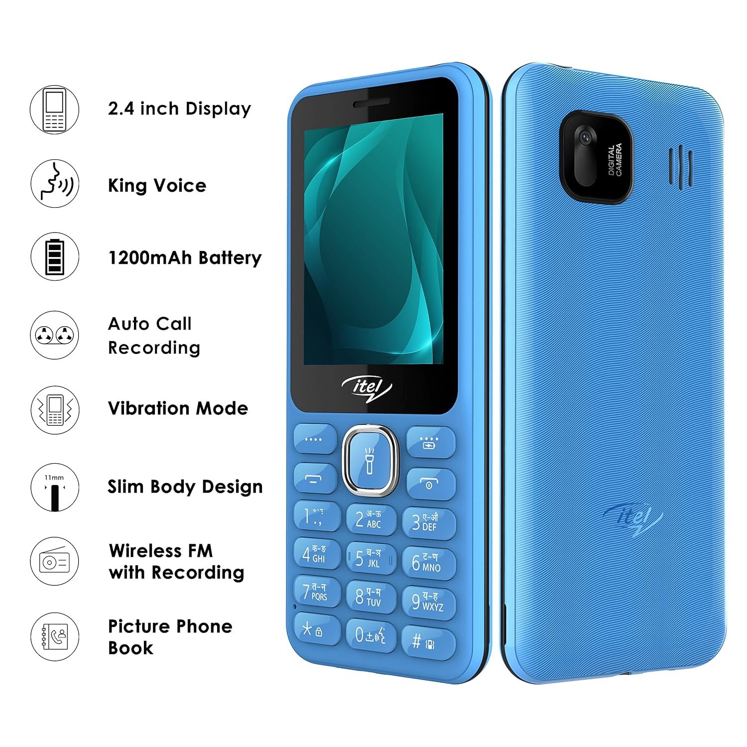 ITEL 5027 KEYPAD PHONE
