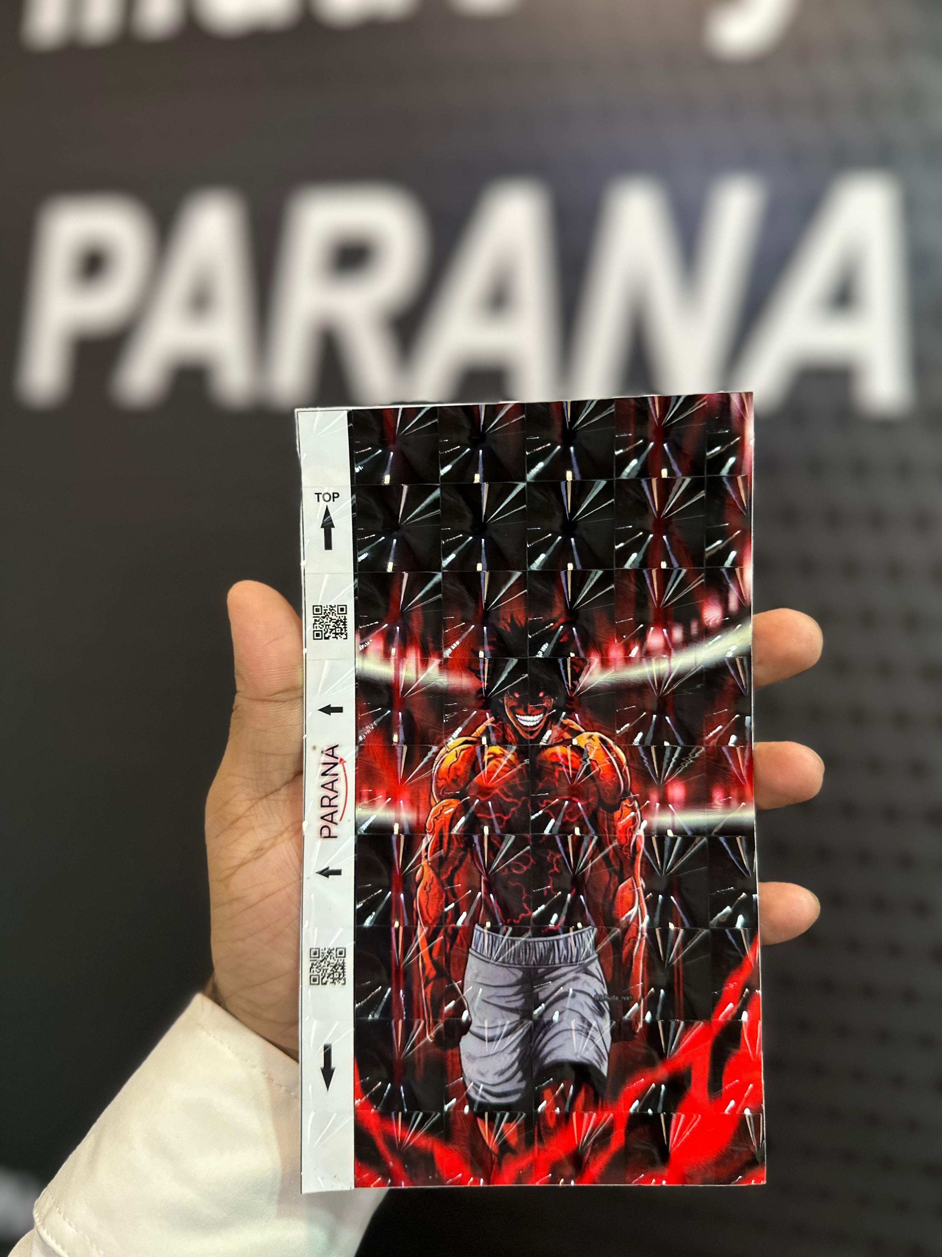 3D CARD PARANA PREMIUM BACK SKINS (MIX DESIGNS)