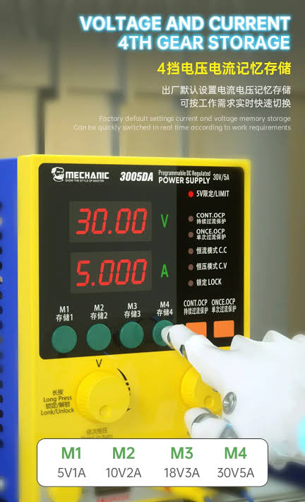 Latest Mechanic 3005DA Adjustable Dc Power Supply