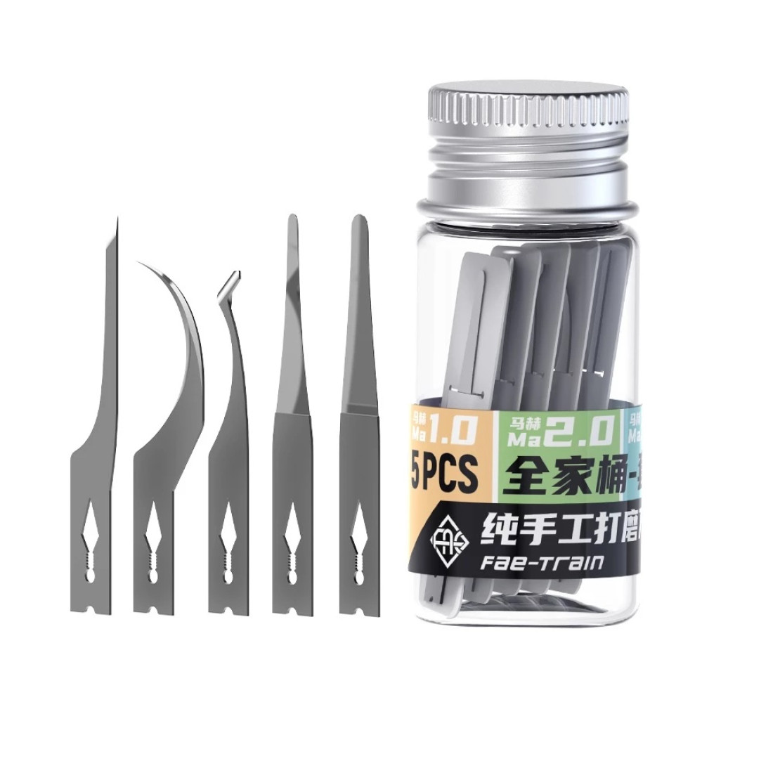 BLADES FROM HANDMADE FOR CPU GLUE REMOVER - 5 PCS