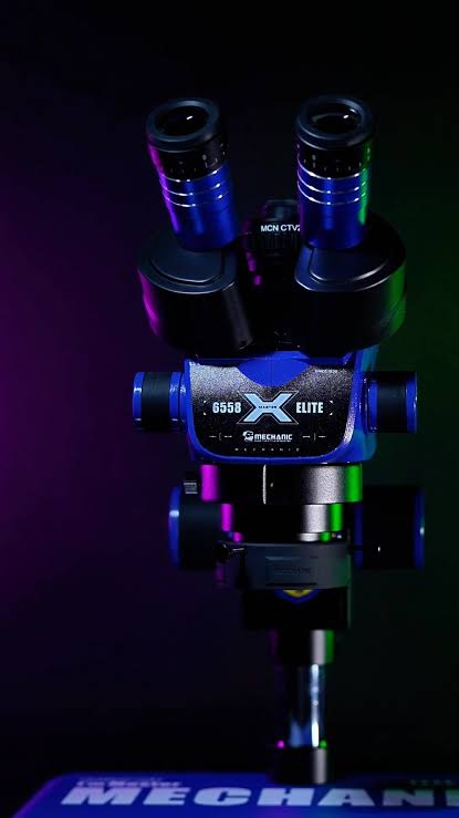 Mechanic 6558 Elite-B11 6.5X-58X Industrial Trinocular Stereo Microscope