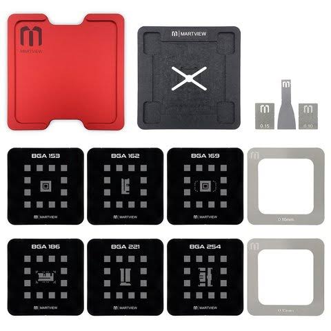 Rebaling Tools RB 01 REBALLING STENCIL FULL SET - Parana Tools