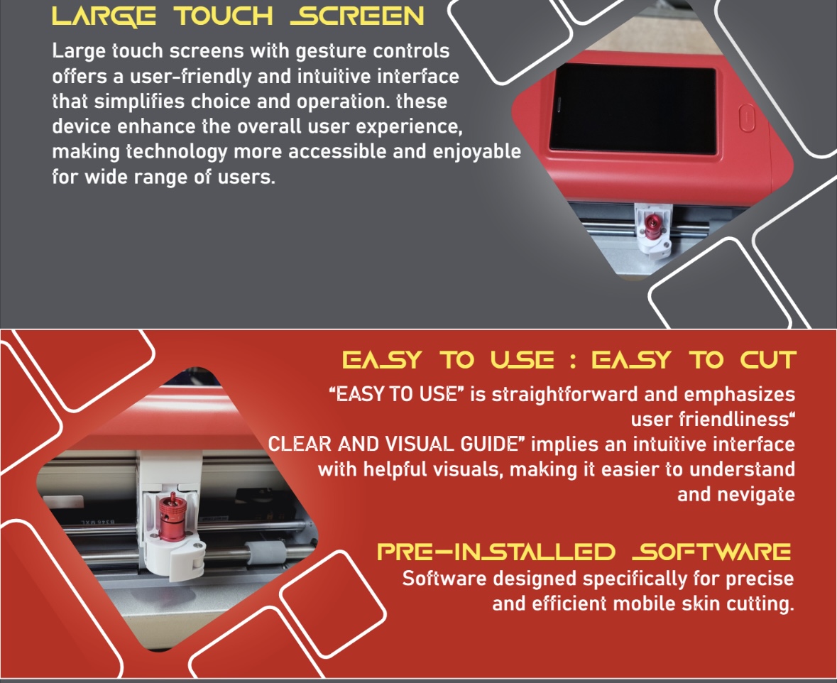 Skin Cutter Tool 007 Mini Mobile skin Cutter Plotter - Parana Tools